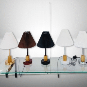 اباجورة طاولة أنيقة بني