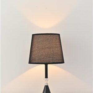 اباجورة طاولة أسود ارتفاع 40 سم