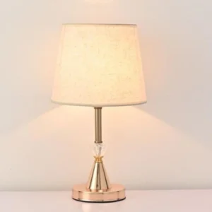 اباجورة طاولة ذهبي ارتفاع 40 سم