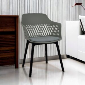 طقم كراسي مع اسفنج - لون اخضر