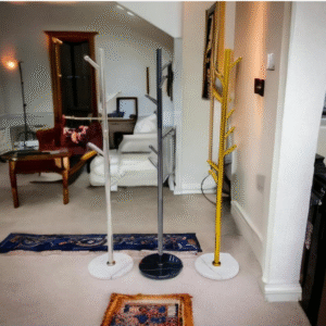 شماع ملابس مميزة ستيل لون رمادي