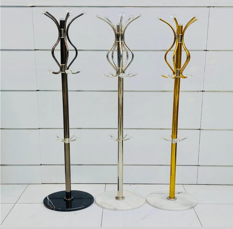 علاق ملابس ستيل تصميم راقي لون ذهبي 1 علاق ملابس ستيل تصميم راقي لون ذهبي