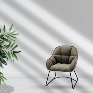 كرسي فخم لون بني