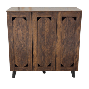 خزانة أحذية ماليزية متعددة الاستخدامات من الخشب – مقاس 90×90 سم