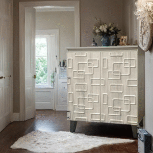 دولاب أحذية ماليزي متعدد الأغراض تصميم مودرن 2 باب لون خشبي مقاس 34×95×76 سم