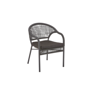 كرسي خارجي أنيق وعصري - لون  اسود 🪑✨⭐