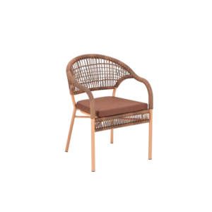 كرسي خارجي أنيق وعصري - لون  بني 🪑✨⭐