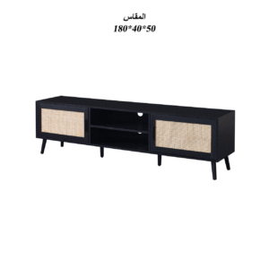 طاولة تلفزيون بلازما خشبية بأبعاد 180×40×50 سم