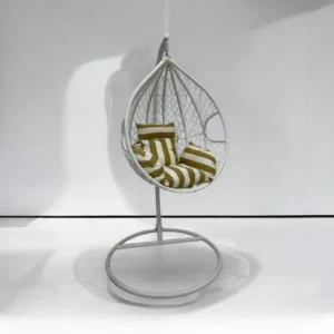 كرسي مرجيحة  - لون ابيض